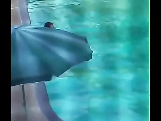 OMG...guy i just met gets naked in my pool!!!